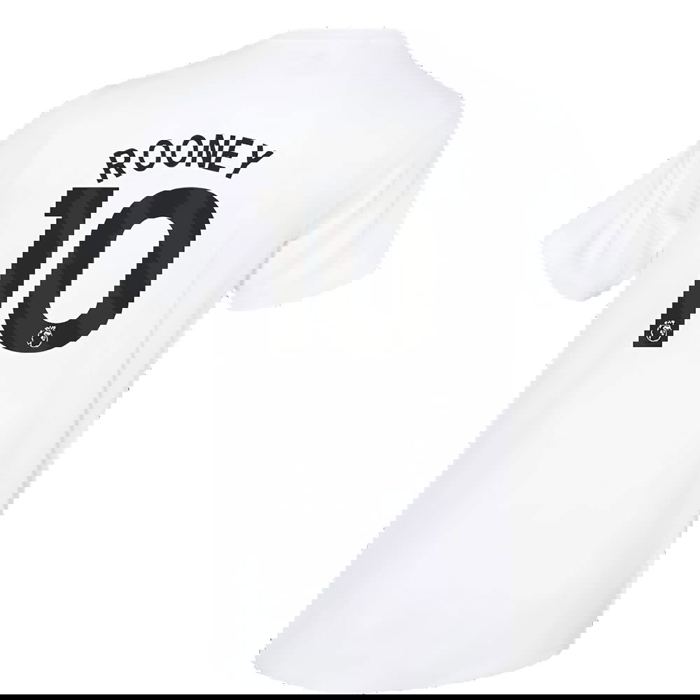 2023-2024 Man Utd Training Tee (White) (Rooney 10)