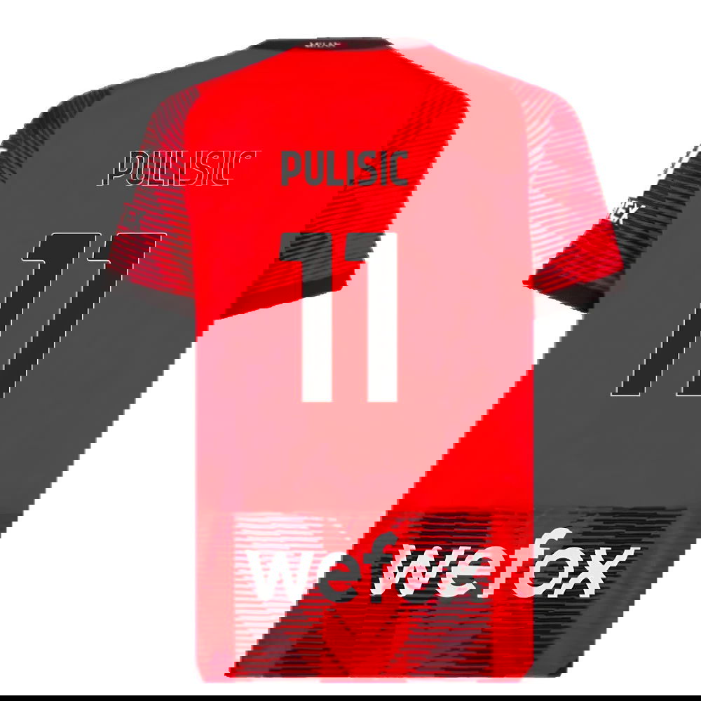 2023-2024 AC Milan Home Shirt (Pulisic 11)