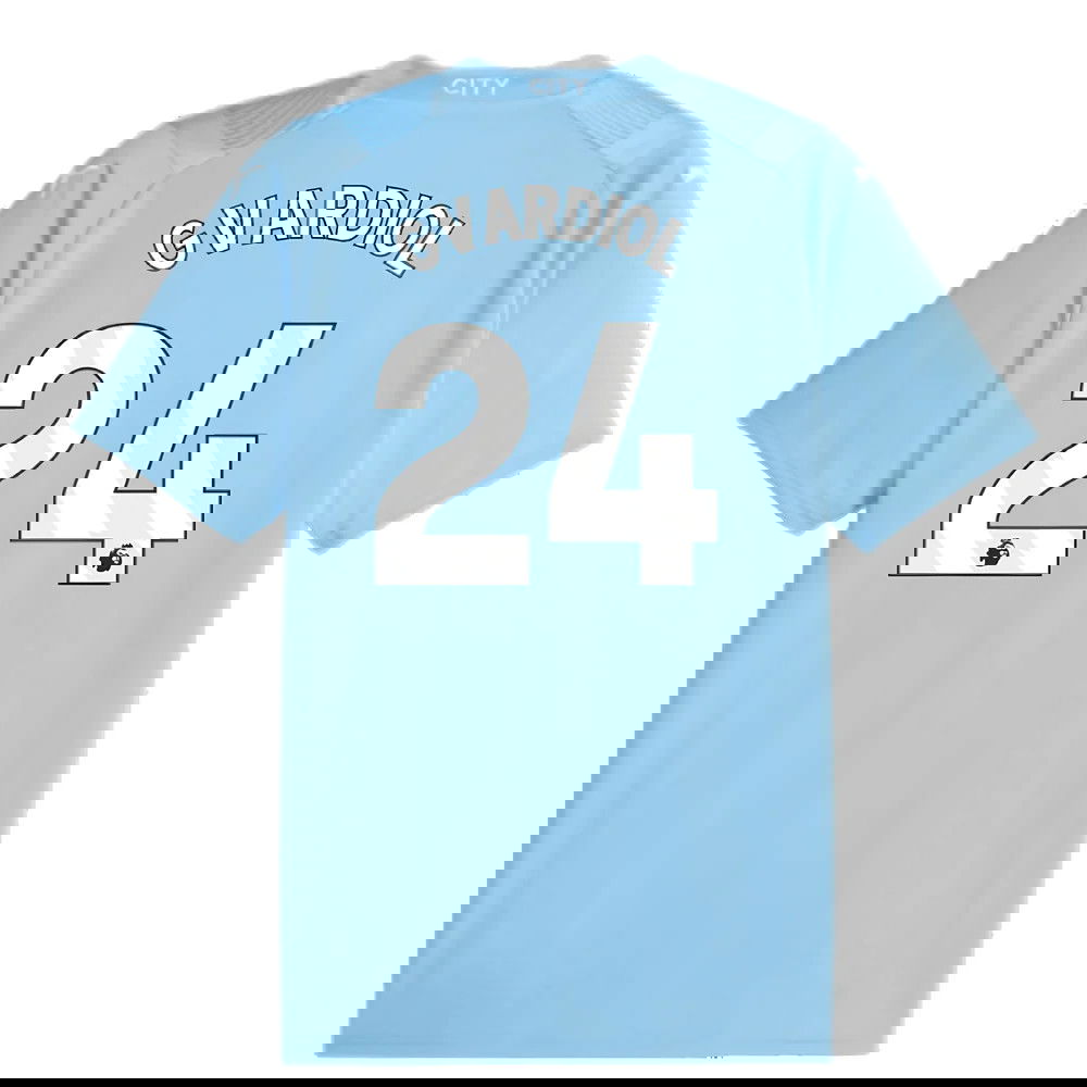 2023-2024 Man City Home Shirt (Gvardiol 24)