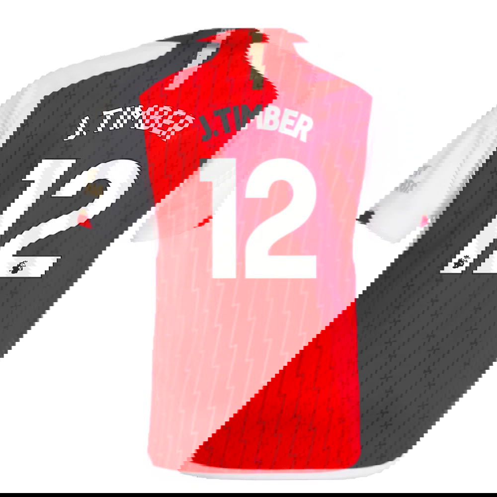 2023-2024 Arsenal Home Shirt (Kids) (J.Timber 12)