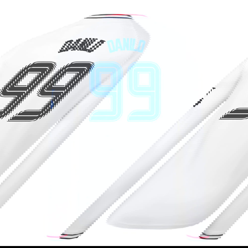 2023-2024 Rangers Away Long Sleeve Shirt (Kids) (Danilo 99)