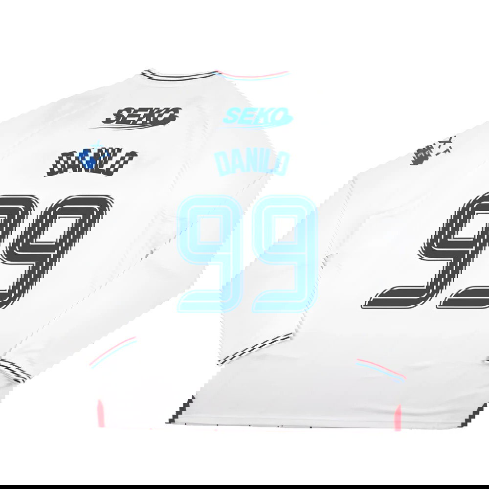 2023-2024 Rangers Long Sleeve Away Shirt (Danilo 99)