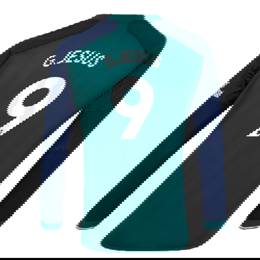 2023-2024 Arsenal Long Sleeve Third Shirt (G.Jesus 9)