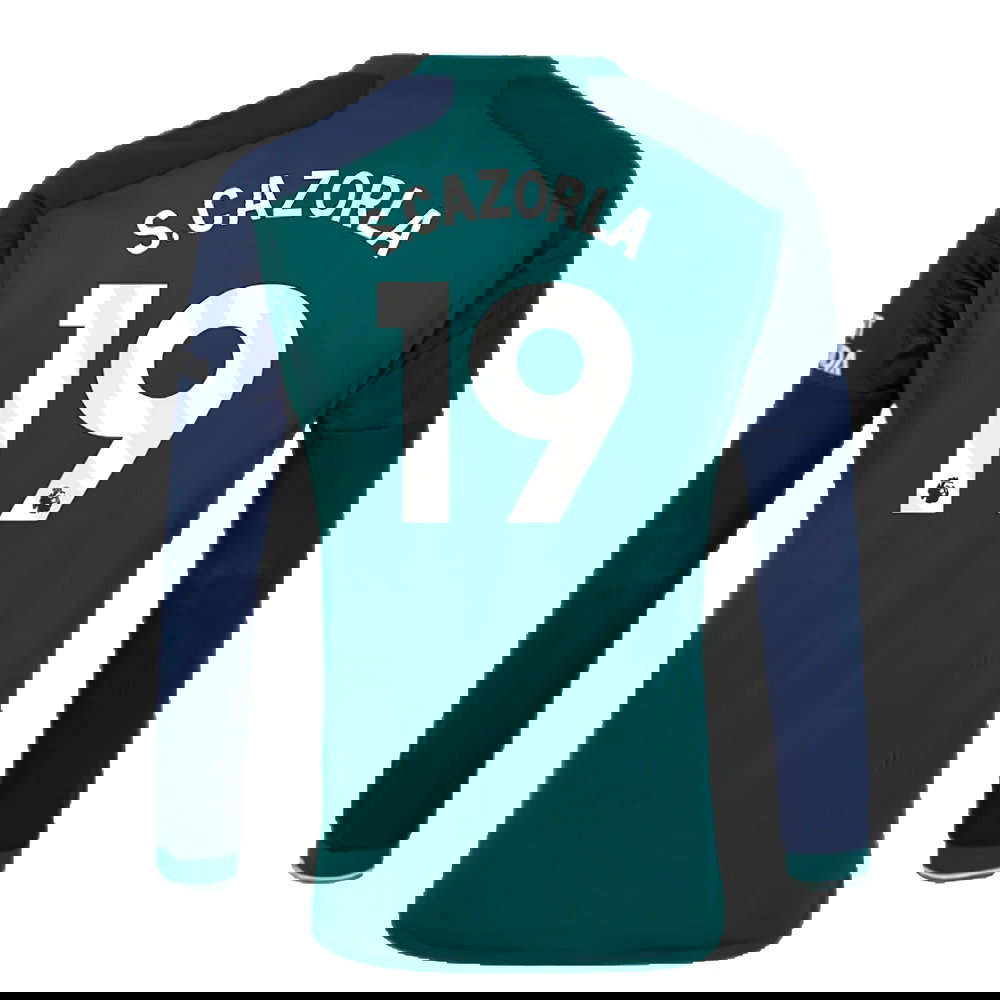 2023-2024 Arsenal Long Sleeve Third Shirt (S.Cazorla 19)