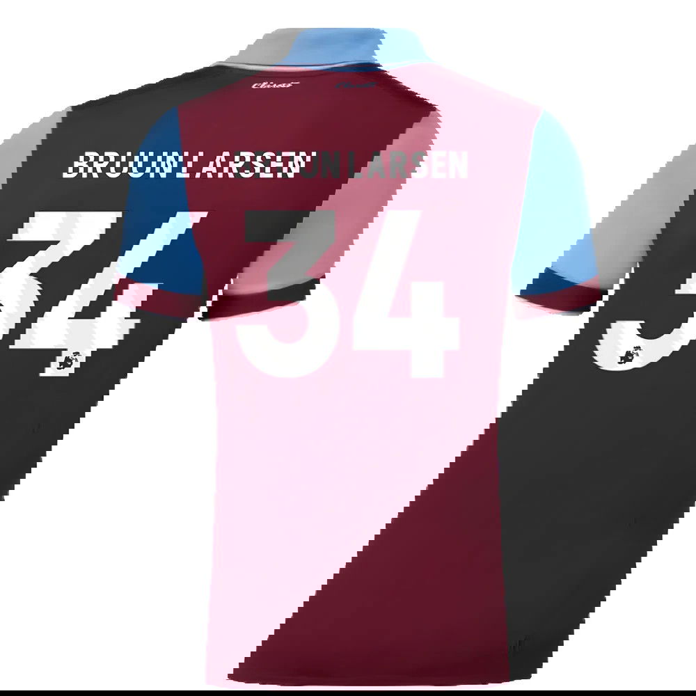 2023-2024 Burnley Home Shirt (Bruun Larsen 34)