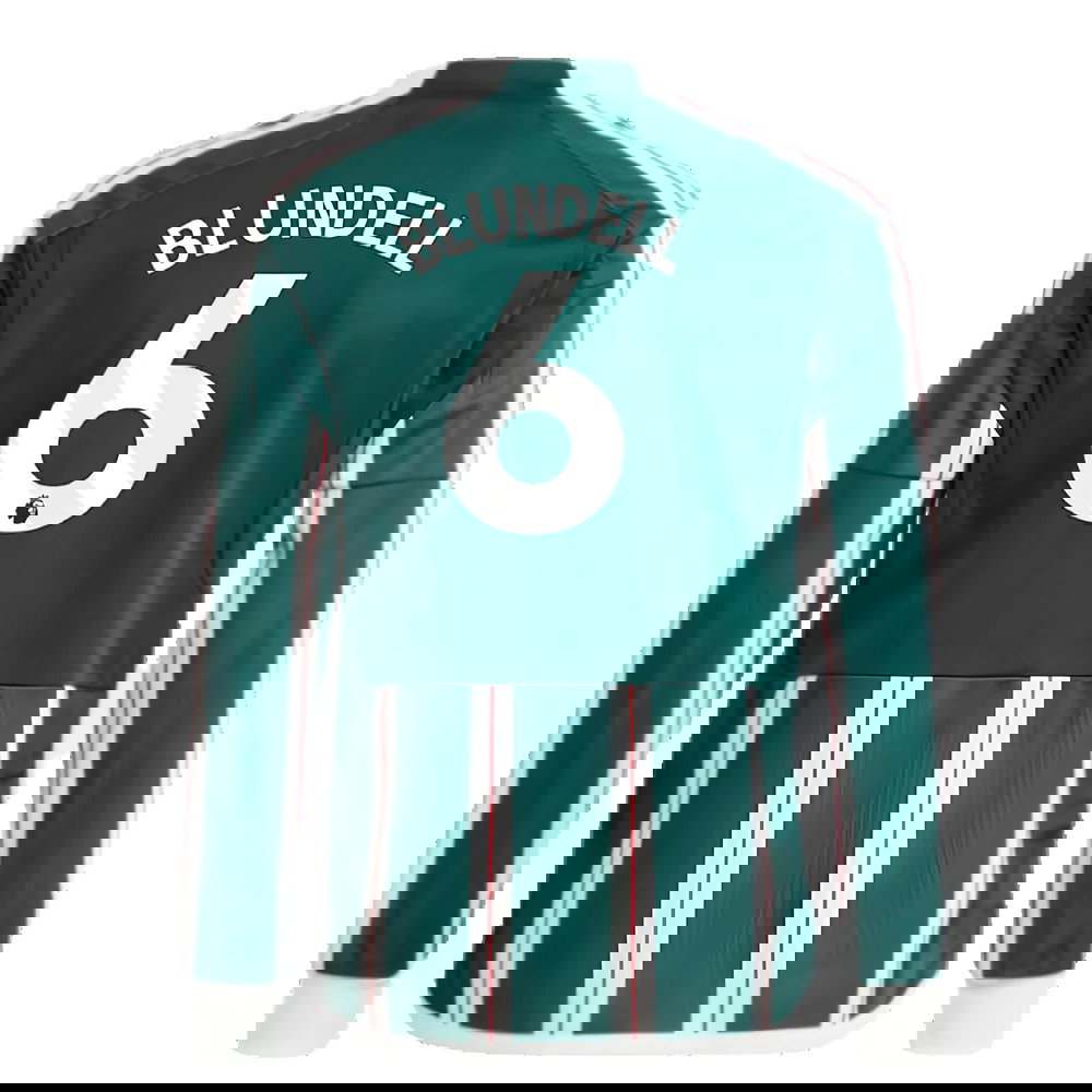 2023-2024 Man Utd Away Long Sleeve Shirt (Kids) (Blundell 6)