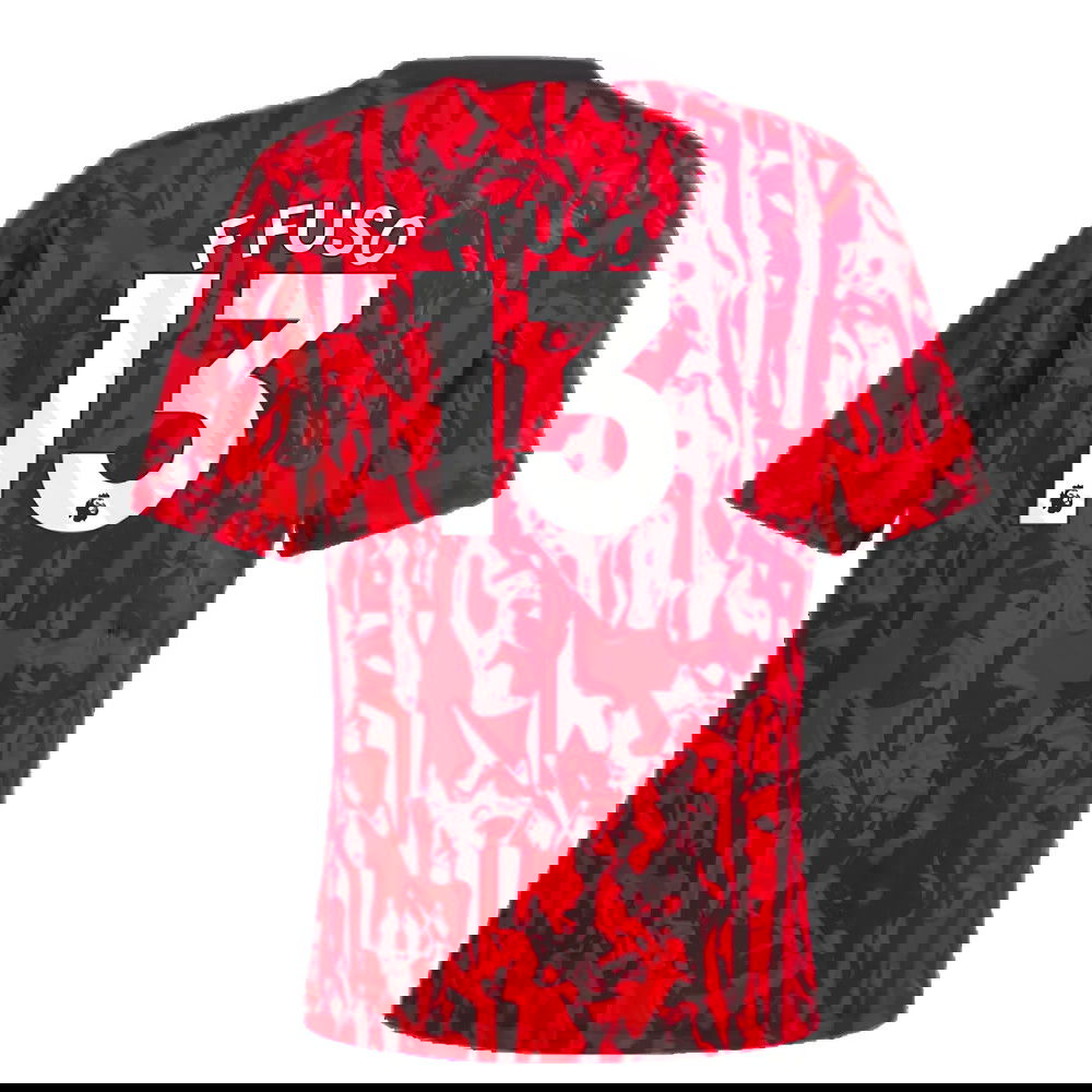 2023-2024 Man Utd Pre-Match Shirt (Red) - Kids (F Fuso 13)