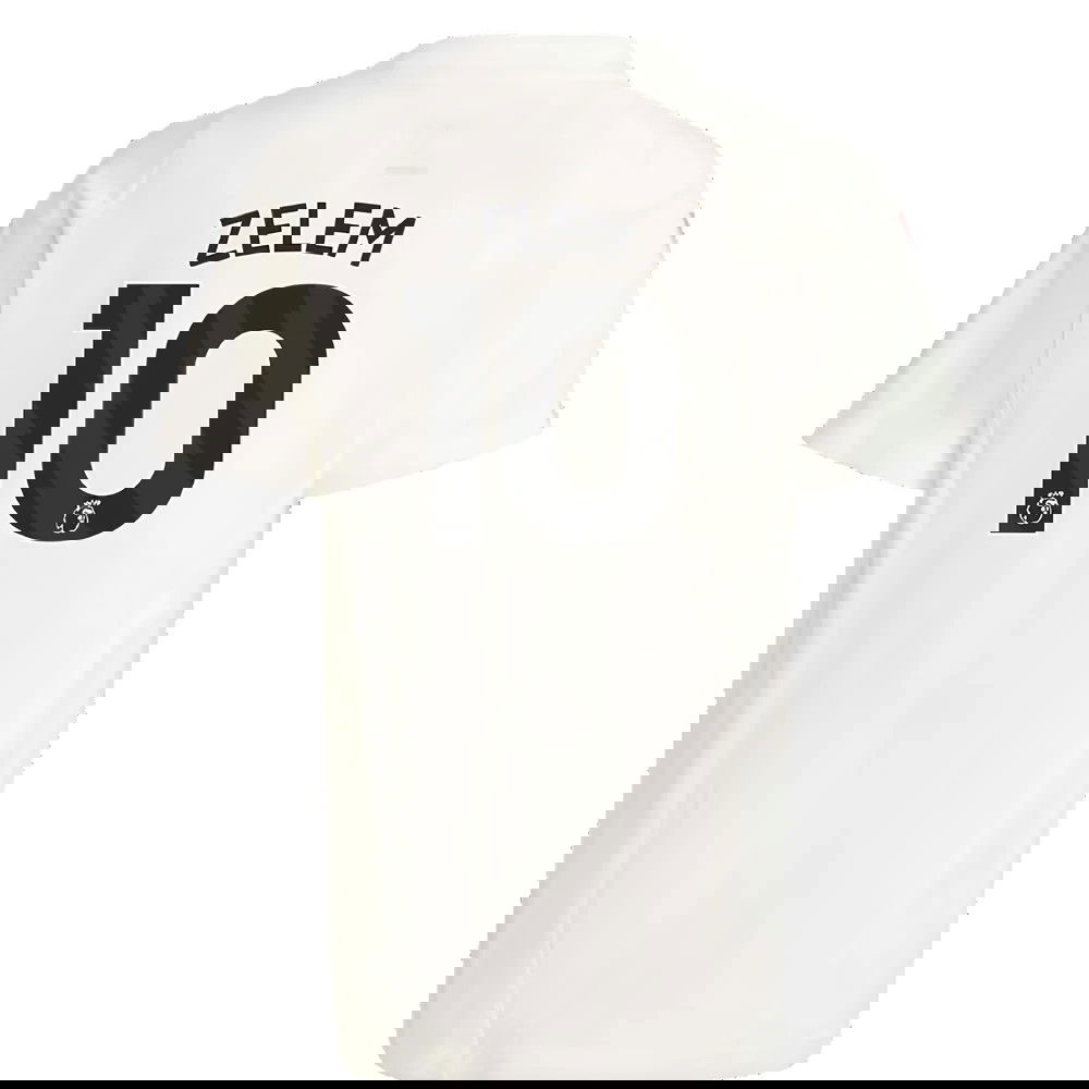 2023-2024 Man Utd Training Tee (White) - Kids (Zelem 10)