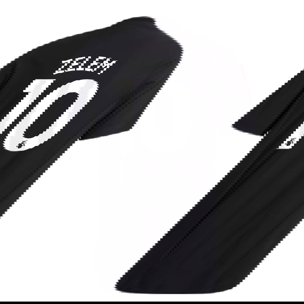 2023-2024 Man Utd Training Tee (Black) (Zelem 10)