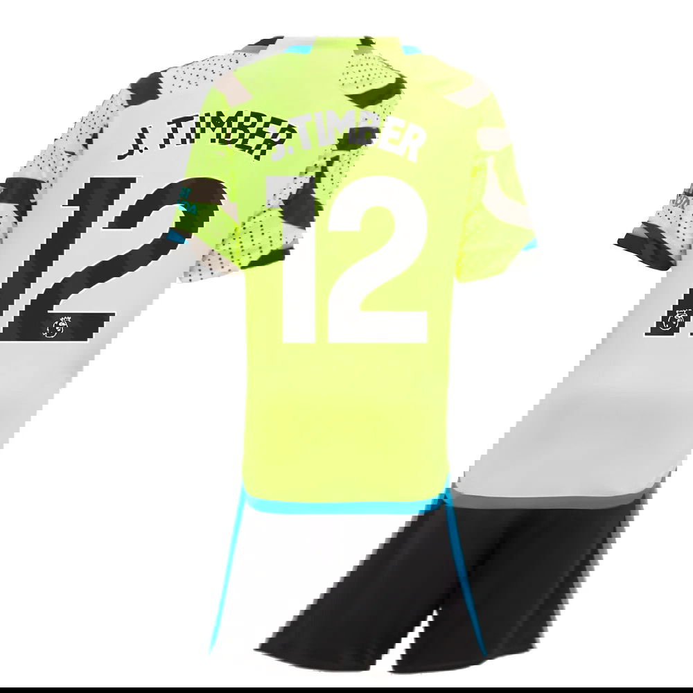 2023-2024 Arsenal Away Mini Kit (J.Timber 12)