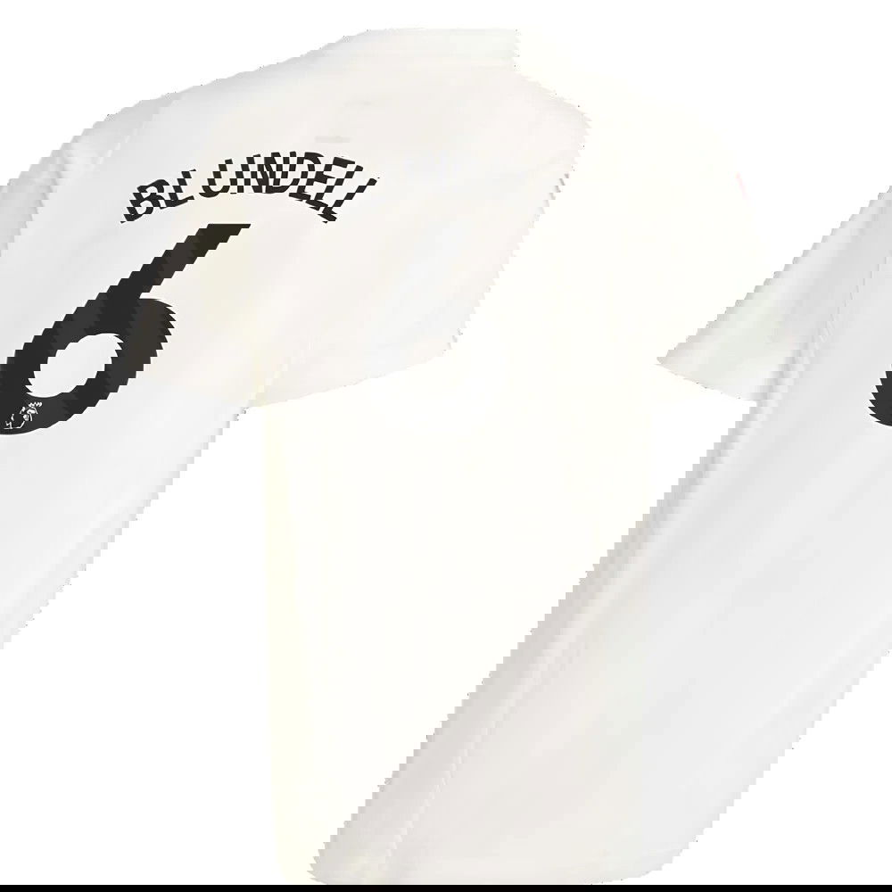 2023-2024 Man Utd Training Tee (White) - Kids (Blundell 6)