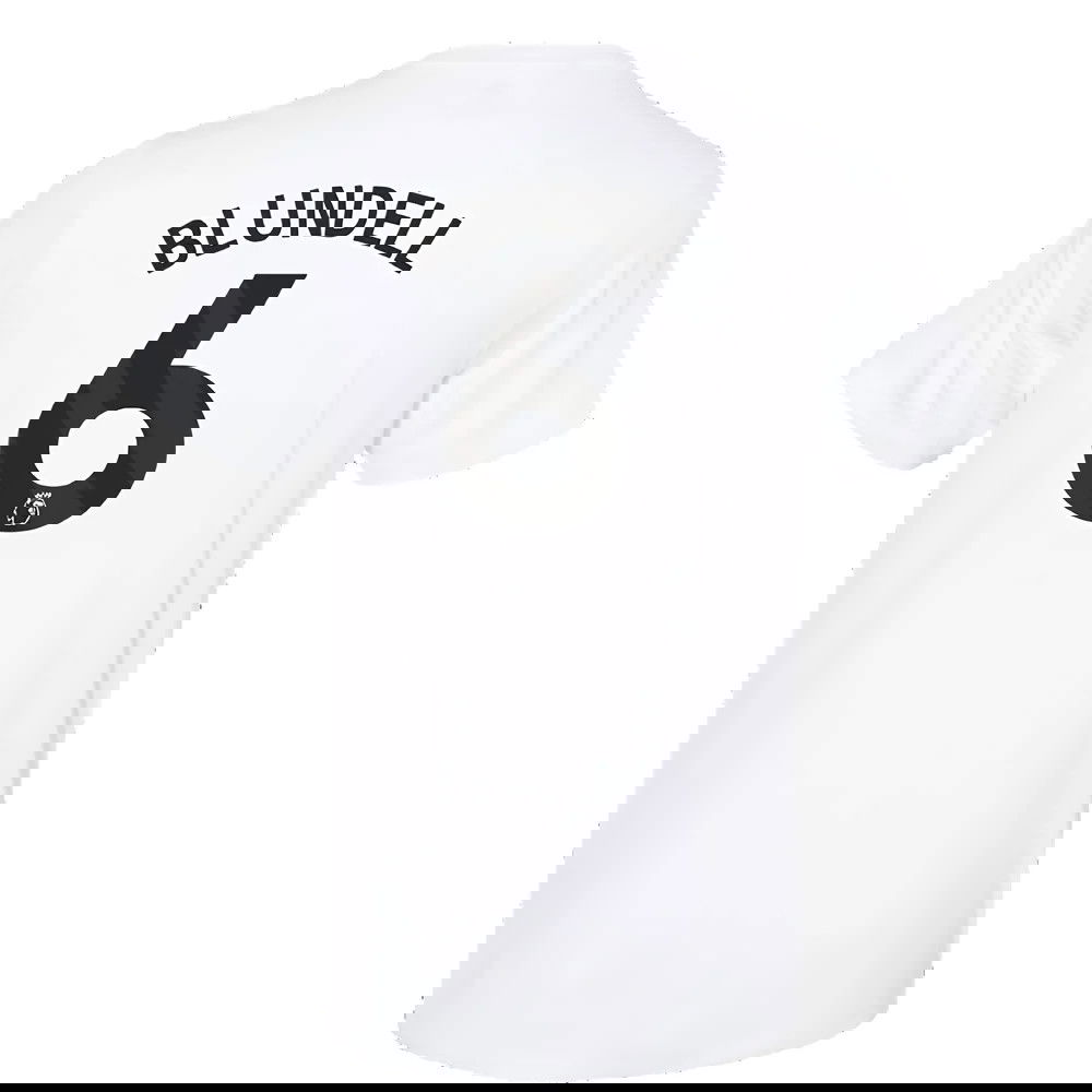 2023-2024 Man Utd Training Tee (White) (Blundell 6)