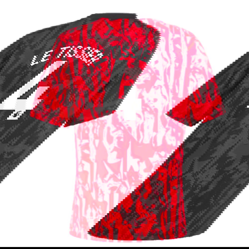 2023-2024 Man Utd Pre-Match Shirt (Red) - Kids (Le Tissier 4)