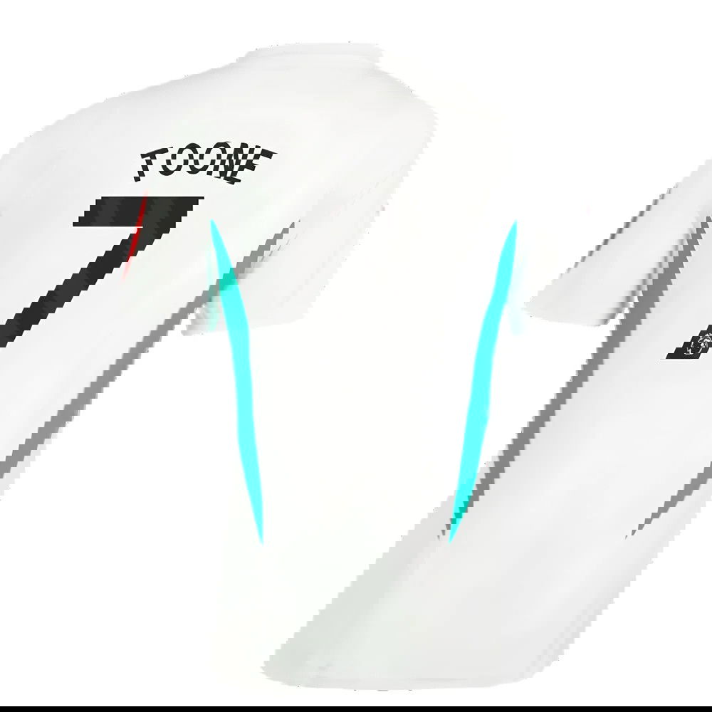 2023-2024 Man Utd Training Jersey (White) (Toone 7)