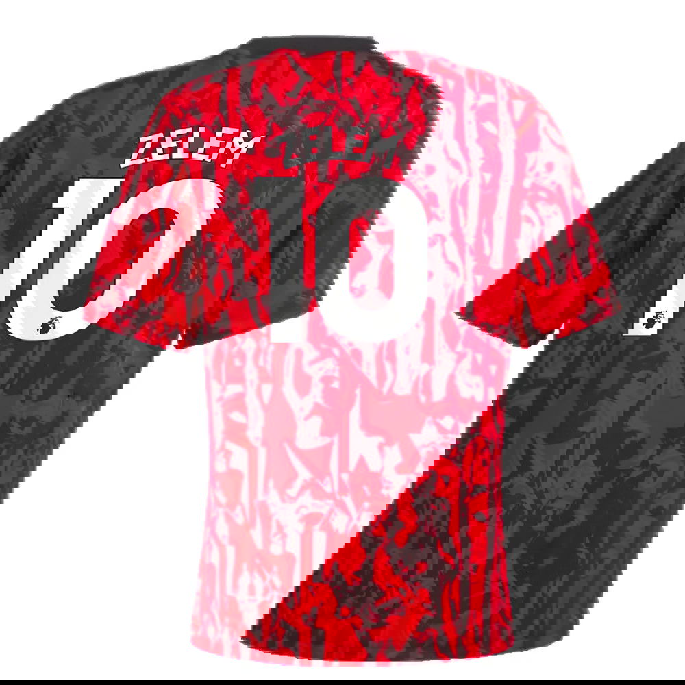 2023-2024 Man Utd Pre-Match Shirt (Red) - Kids (Zelem 10)