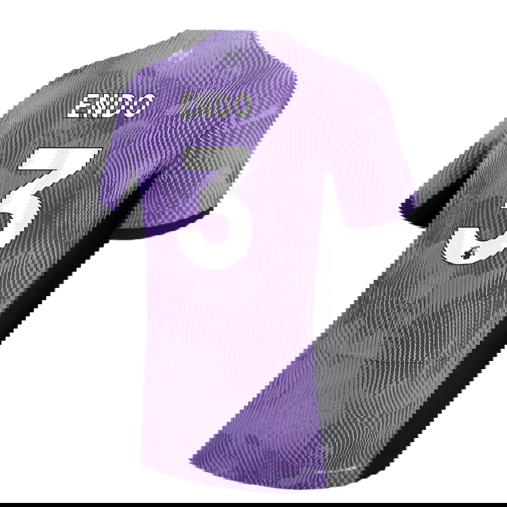 2023-2024 Liverpool Third Authentic Match Shirt (Endo 3)