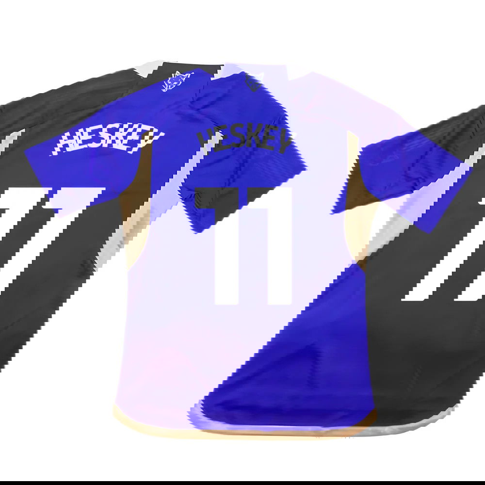 2023-2024 Leicester City Home Shirt (Kids) (Heskey 11)