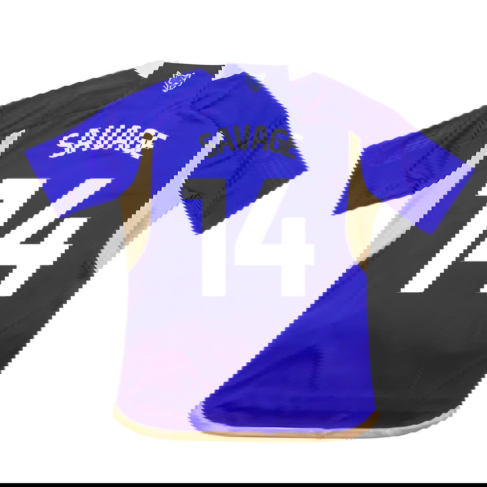 2023-2024 Leicester City Home Shirt (Kids) (Savage 14)