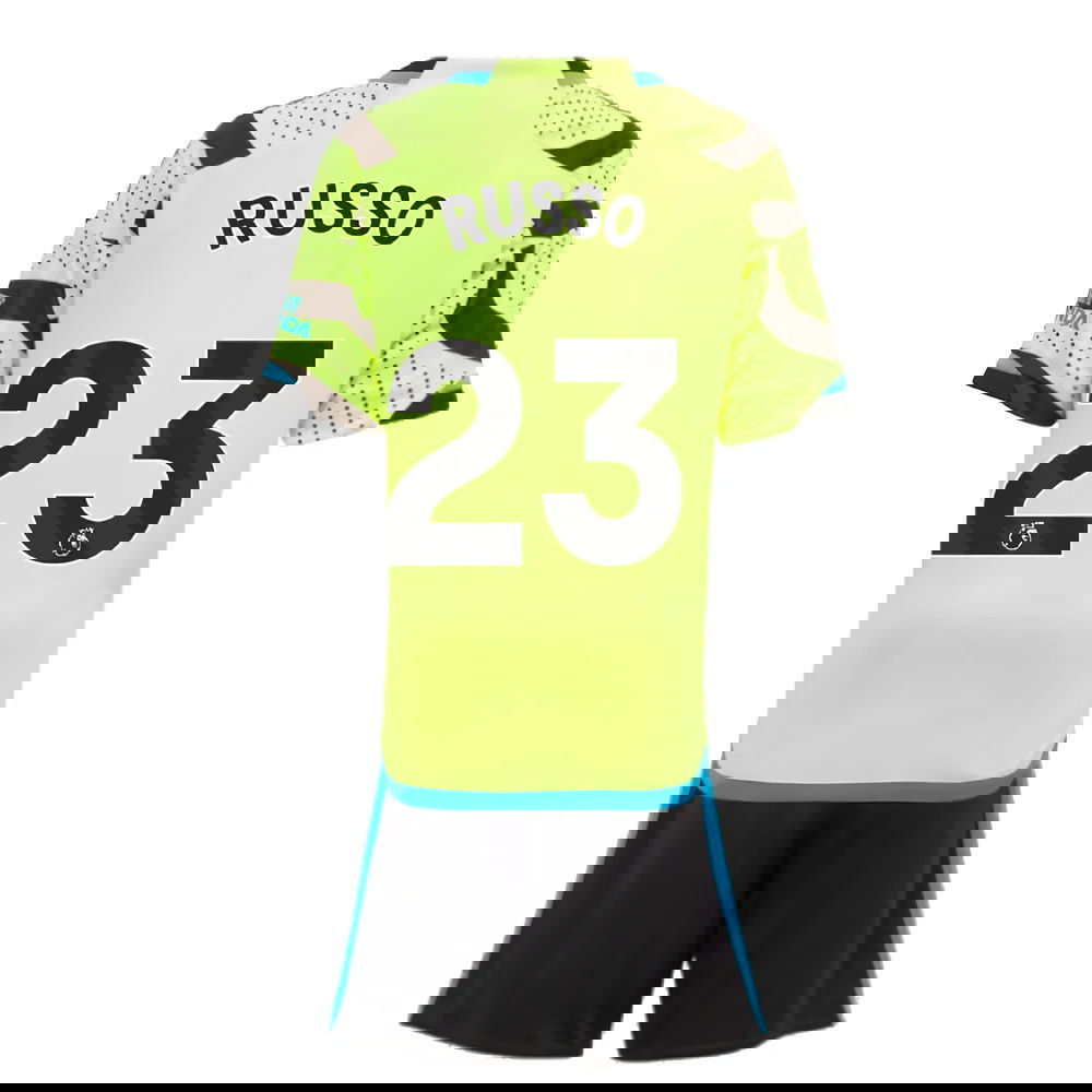 2023-2024 Arsenal Away Mini Kit (Russo 23)