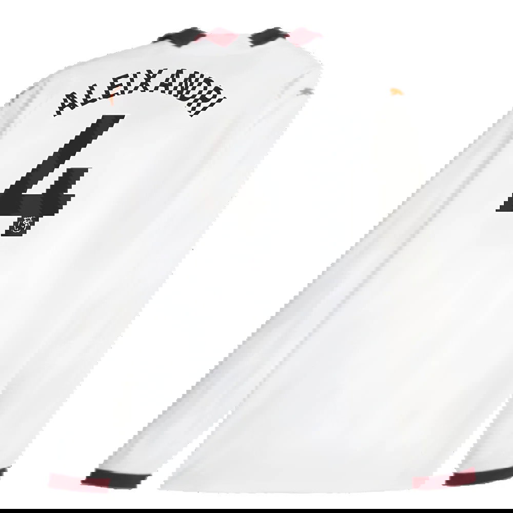 2023-2024 Man City Long Sleeve Away Shirt (Aleixandri 4)