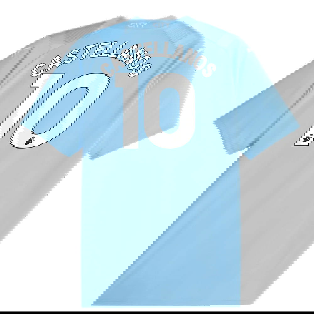 2023-2024 Man City Home Shirt (Castellanos 10)