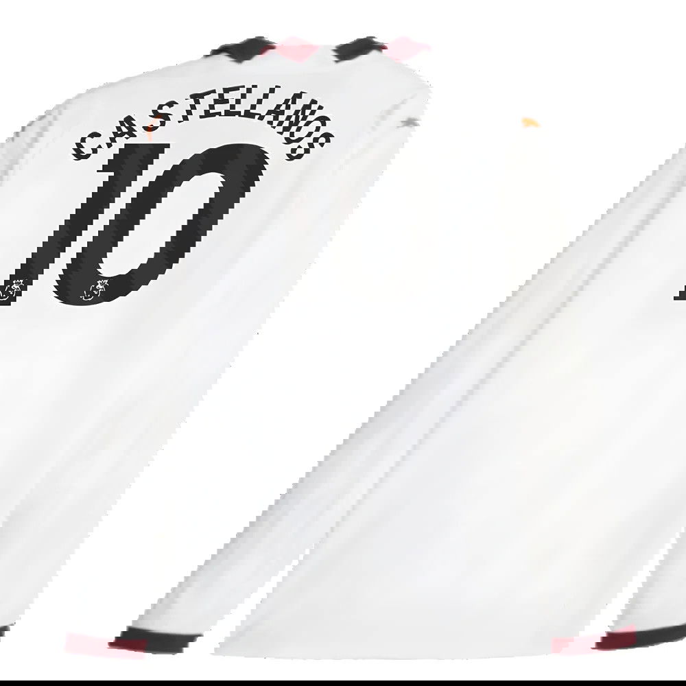 2023-2024 Man City Long Sleeve Away Shirt (Castellanos 10)