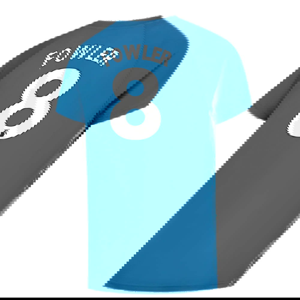 2023-2024 Man City Pre-Match Jersey (Lake Blue) - Kids (Fowler 8)