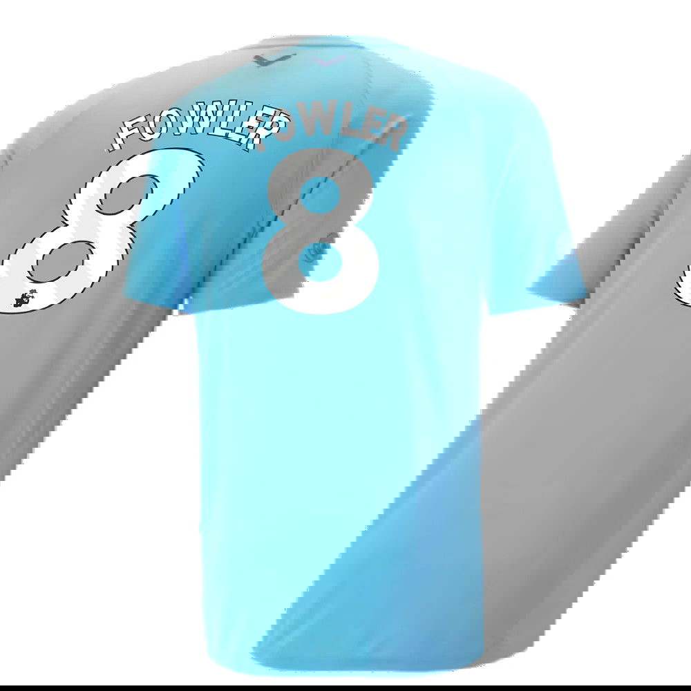 2023-2024 Man City Casuals Tee (Blue Wash) - Kids (Fowler 8)