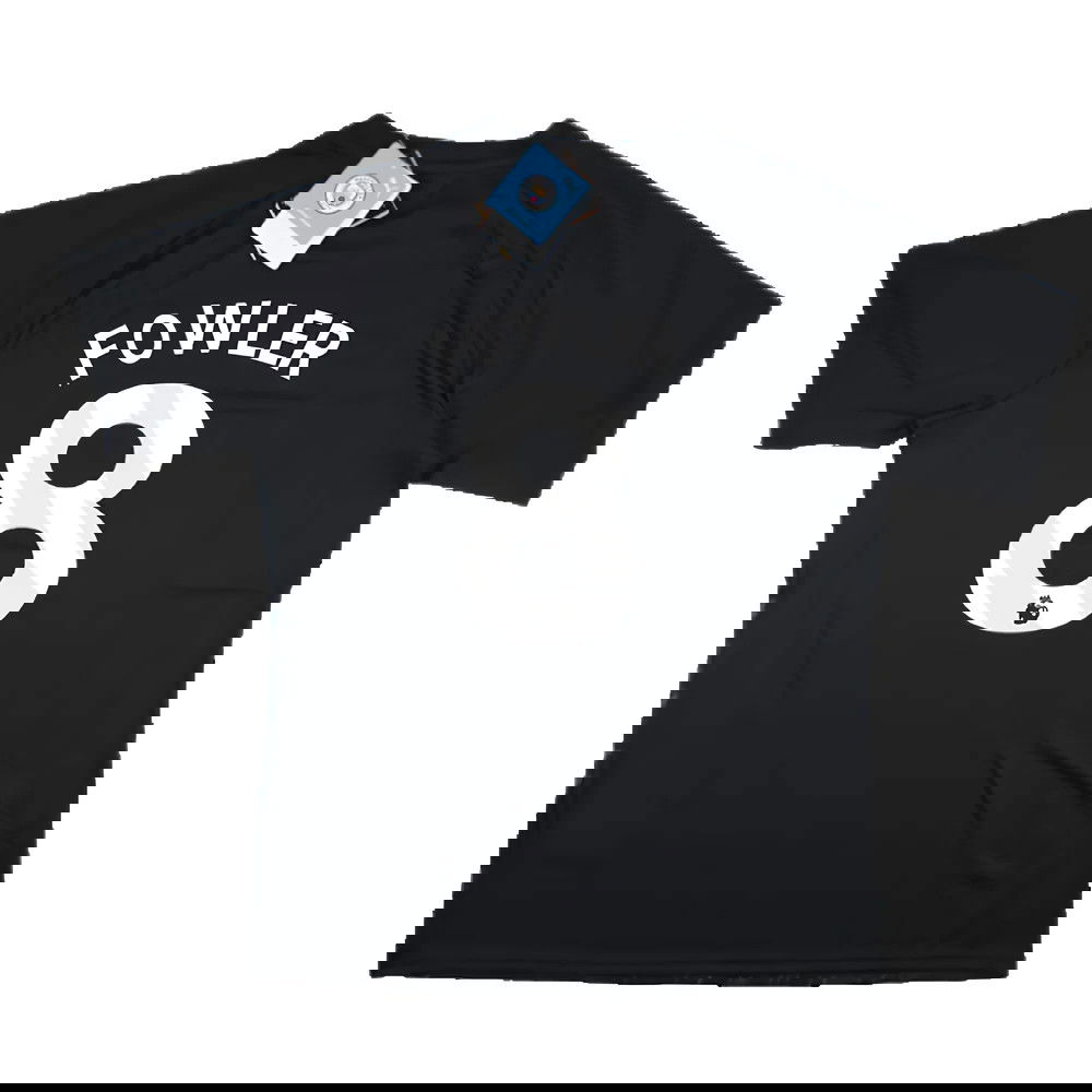 2023-2024 Man City Pre-Match Jersey (Dark Navy) (Fowler 8)
