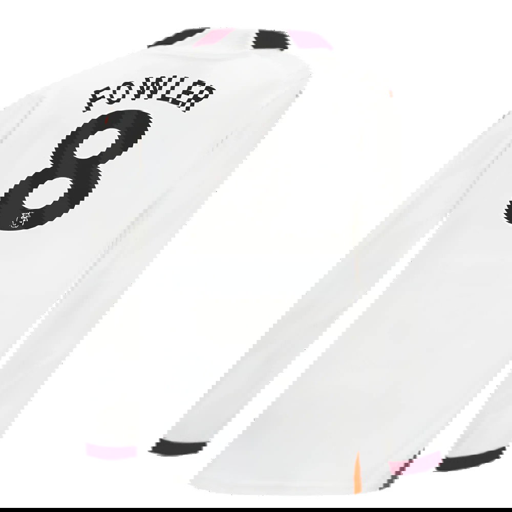 2023-2024 Man City Long Sleeve Away Shirt (Kids) (Fowler 8)