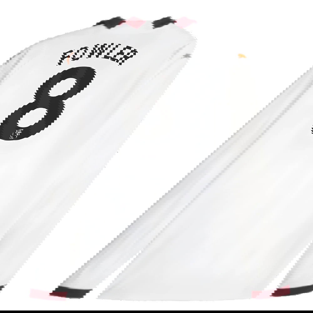 2023-2024 Man City Long Sleeve Away Shirt (Fowler 8)