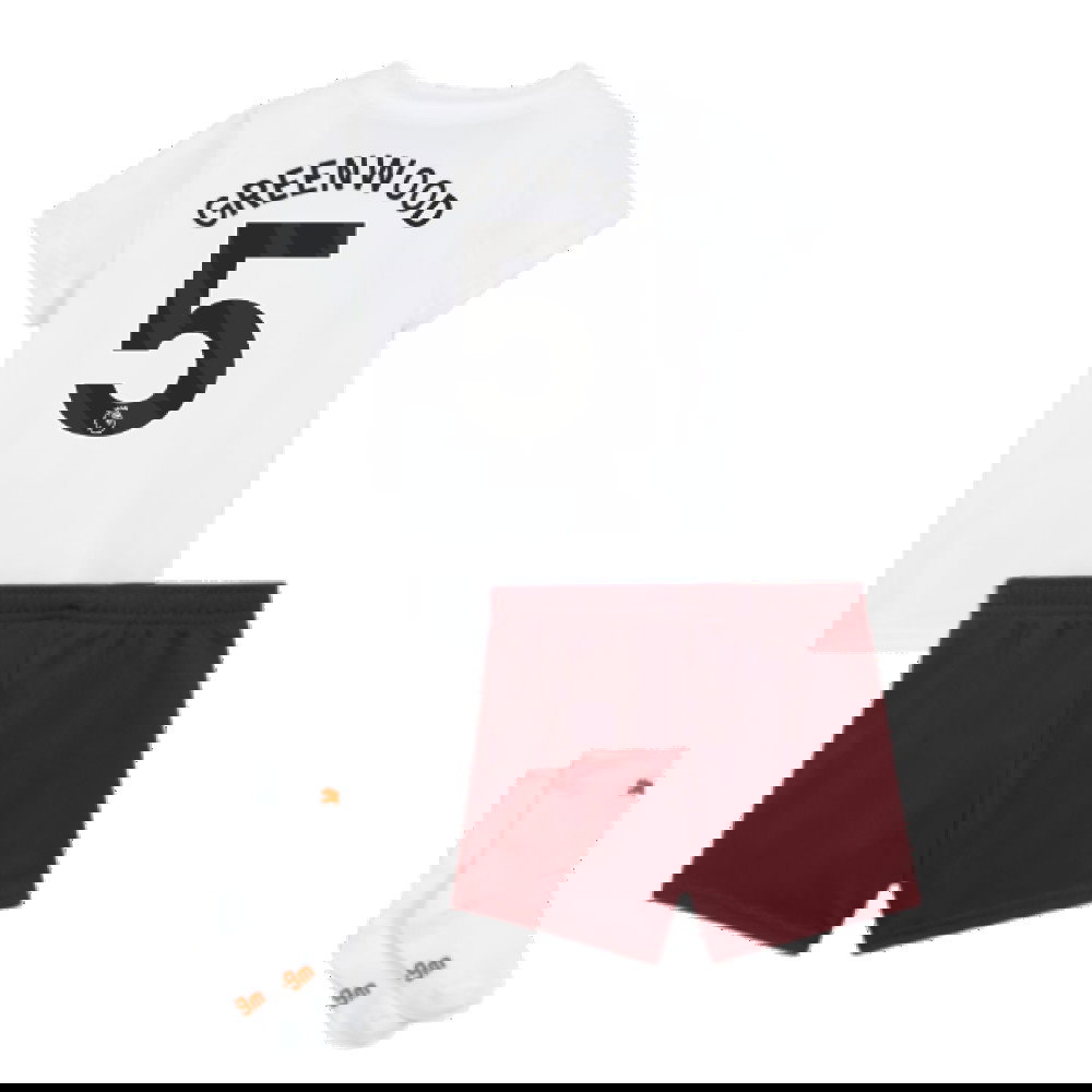 2023-2024 Man City Away Baby Kit (Greenwood 5)