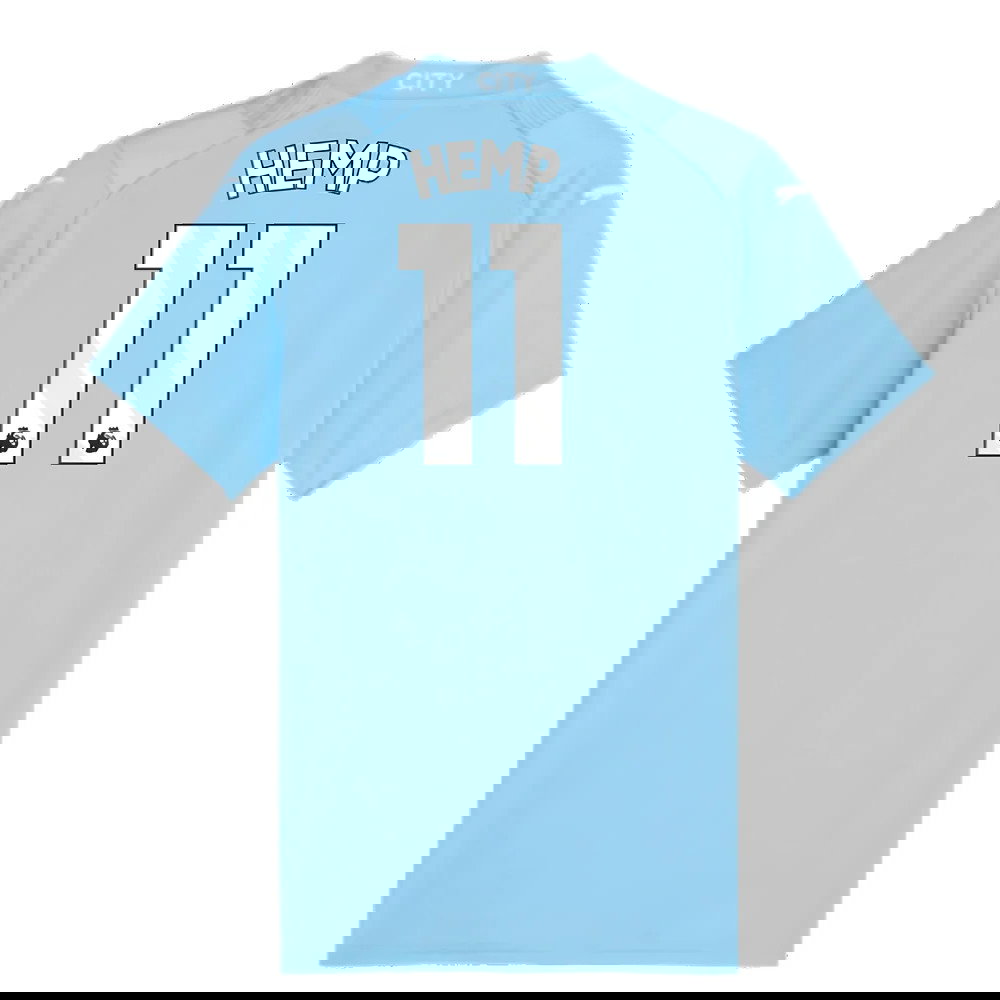 2023-2024 Man City Home Shirt (Ladies) (Hemp 11)