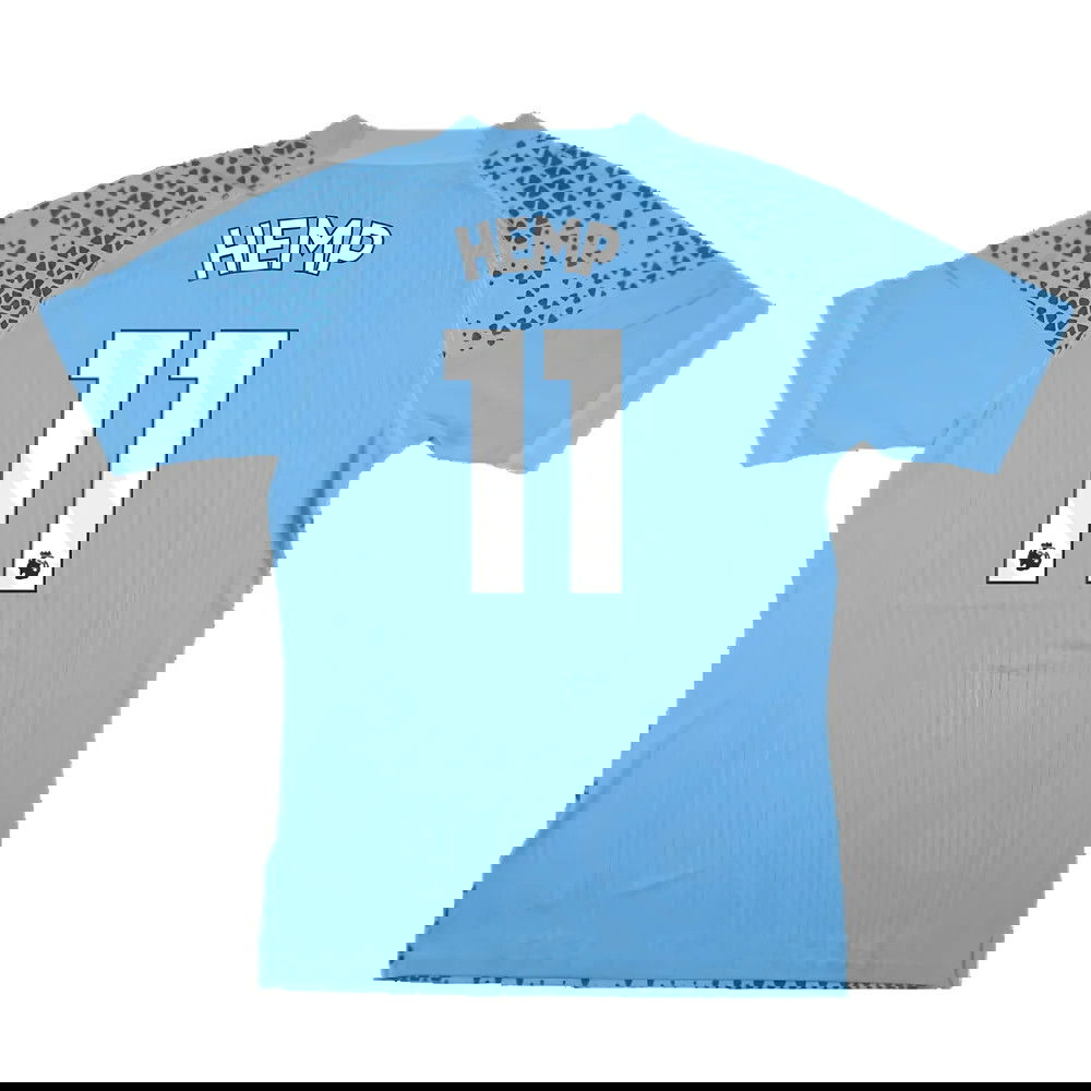 2023-2024 Man City Training Jersey Pro (Light Blue) (Hemp 11)