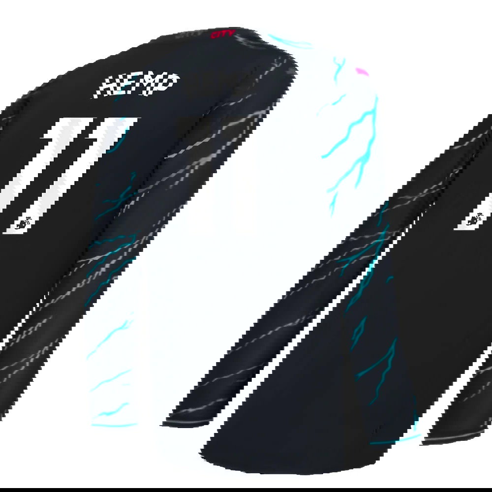 2023-2024 Man City Long Sleeve Third Shirt (Hemp 11)