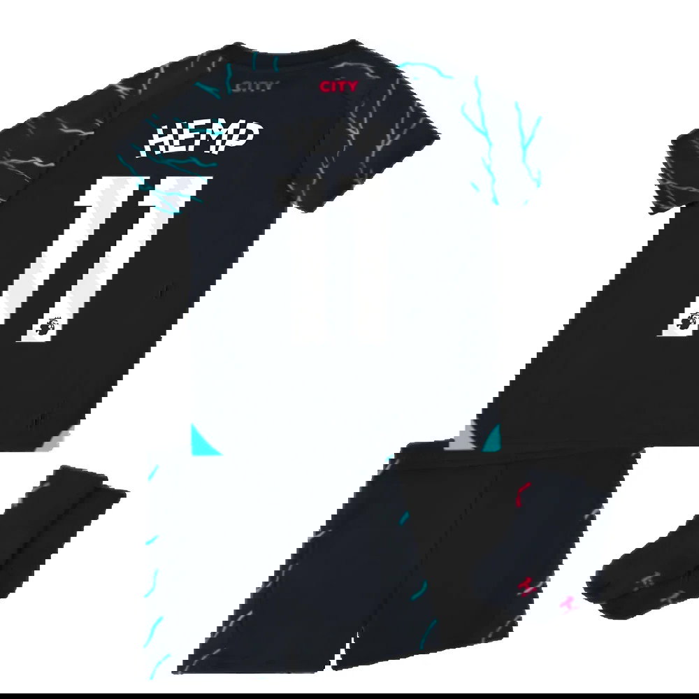2023-2024 Man City Third Baby Kit (Hemp 11)
