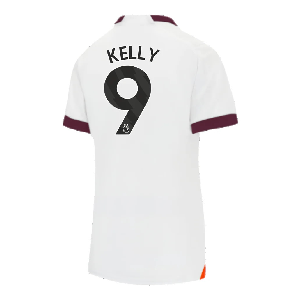 2023-2024 Man City Away Shirt (Ladies) (Kelly 9)