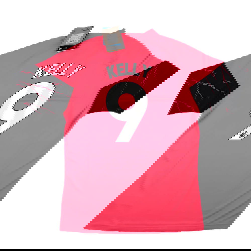 2023-2024 Man City Training Jersey (Sunset Glow) (Kelly 9)