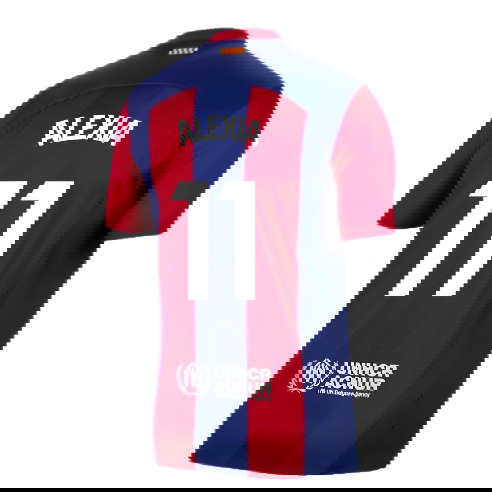2023-2024 Barcelona Home Shirt (Alexia 11)