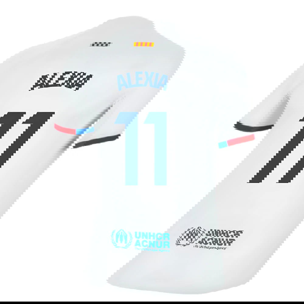 2023-2024 Barcelona Away Shirt (Ladies) (Alexia 11)