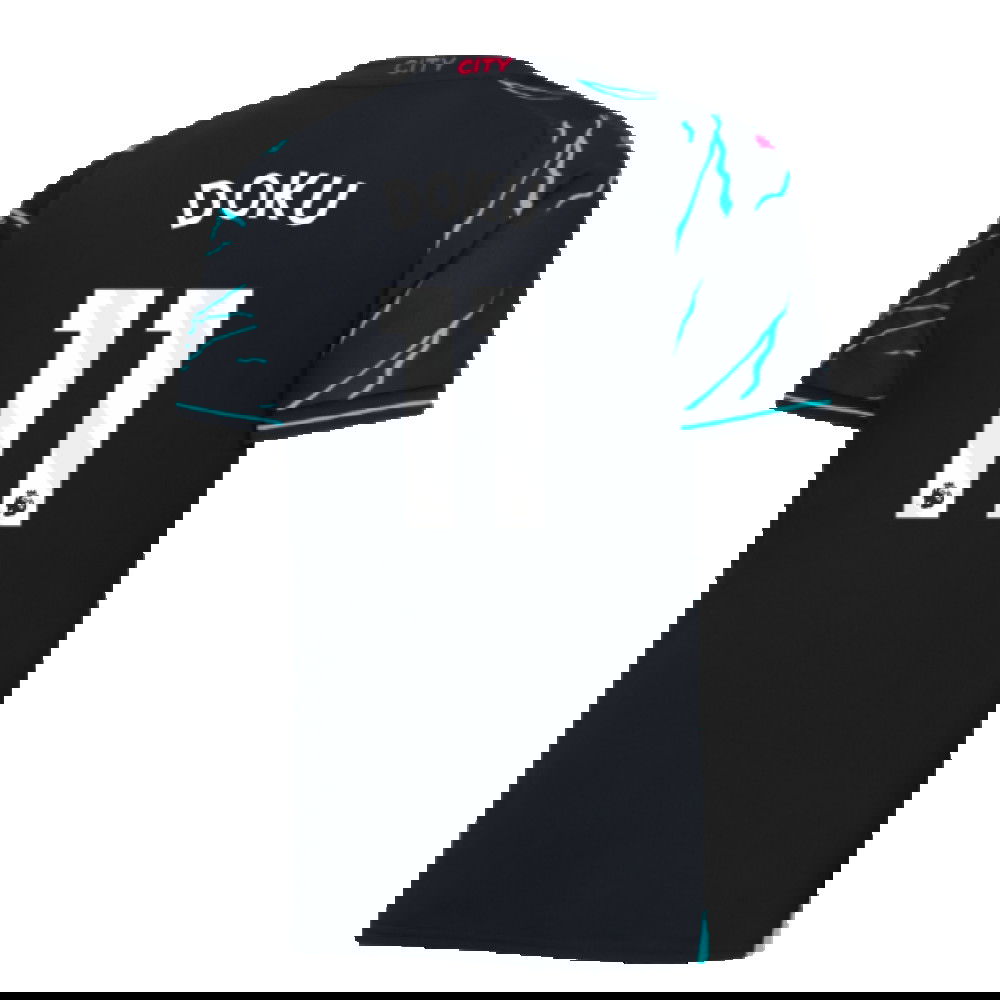 2023-2024 Man City Third Shirt (Doku 11)