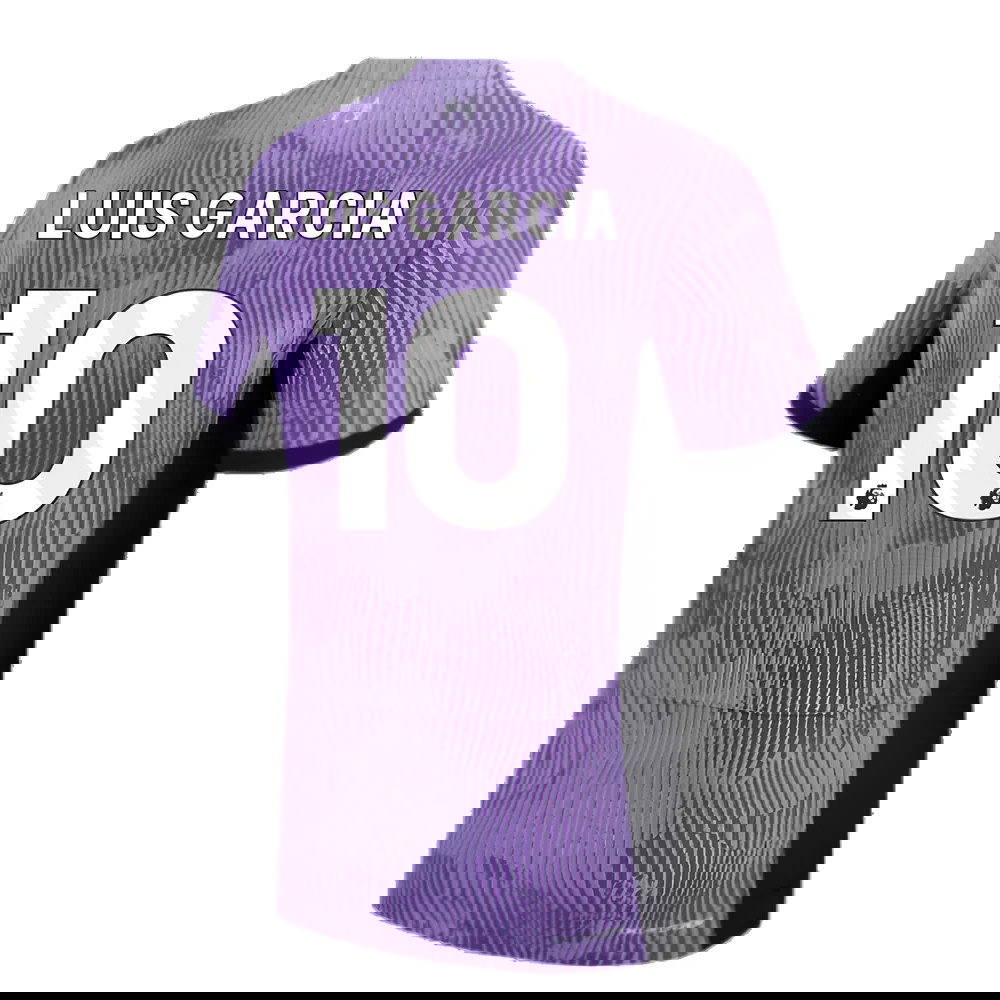 2023-2024 Liverpool Third Authentic Match Shirt (Luis Garcia 10)