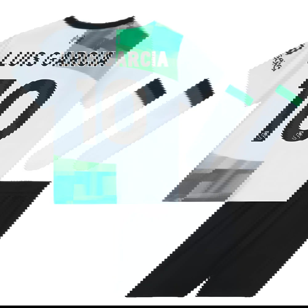 2023-2024 Liverpool Away Infant Baby Kit (Luis Garcia 10)