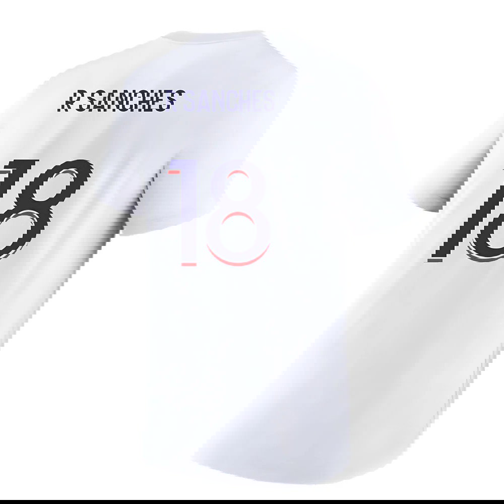 2023-2024 PSG Premium Essentials T-shirt (White) (R Sanches 18)