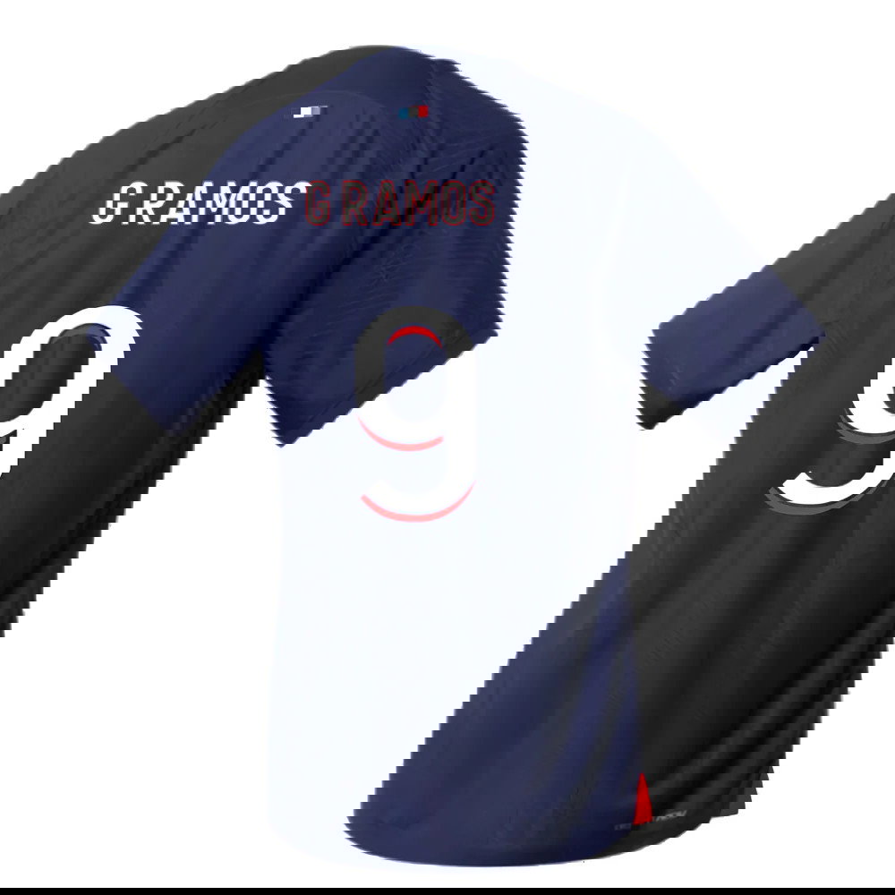 2023-2024 PSG Home Match Authentic Shirt (G Ramos 9)