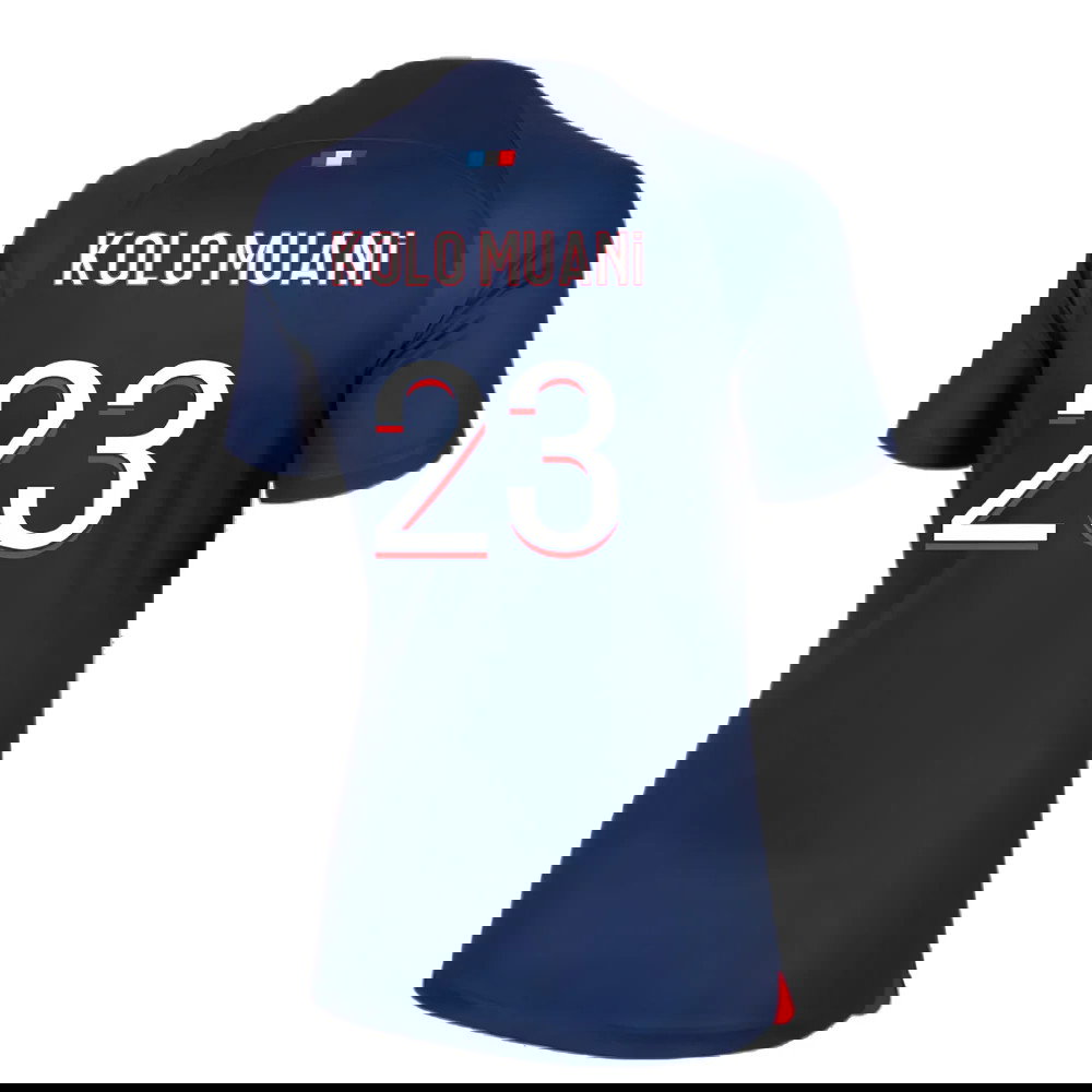 2023-2024 PSG Home Shirt (Ladies) (Kolo Muani 23)
