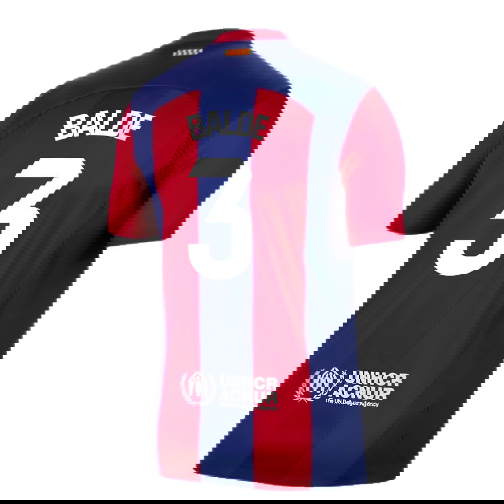 2023-2024 Barcelona Home Shirt (Balde 3)