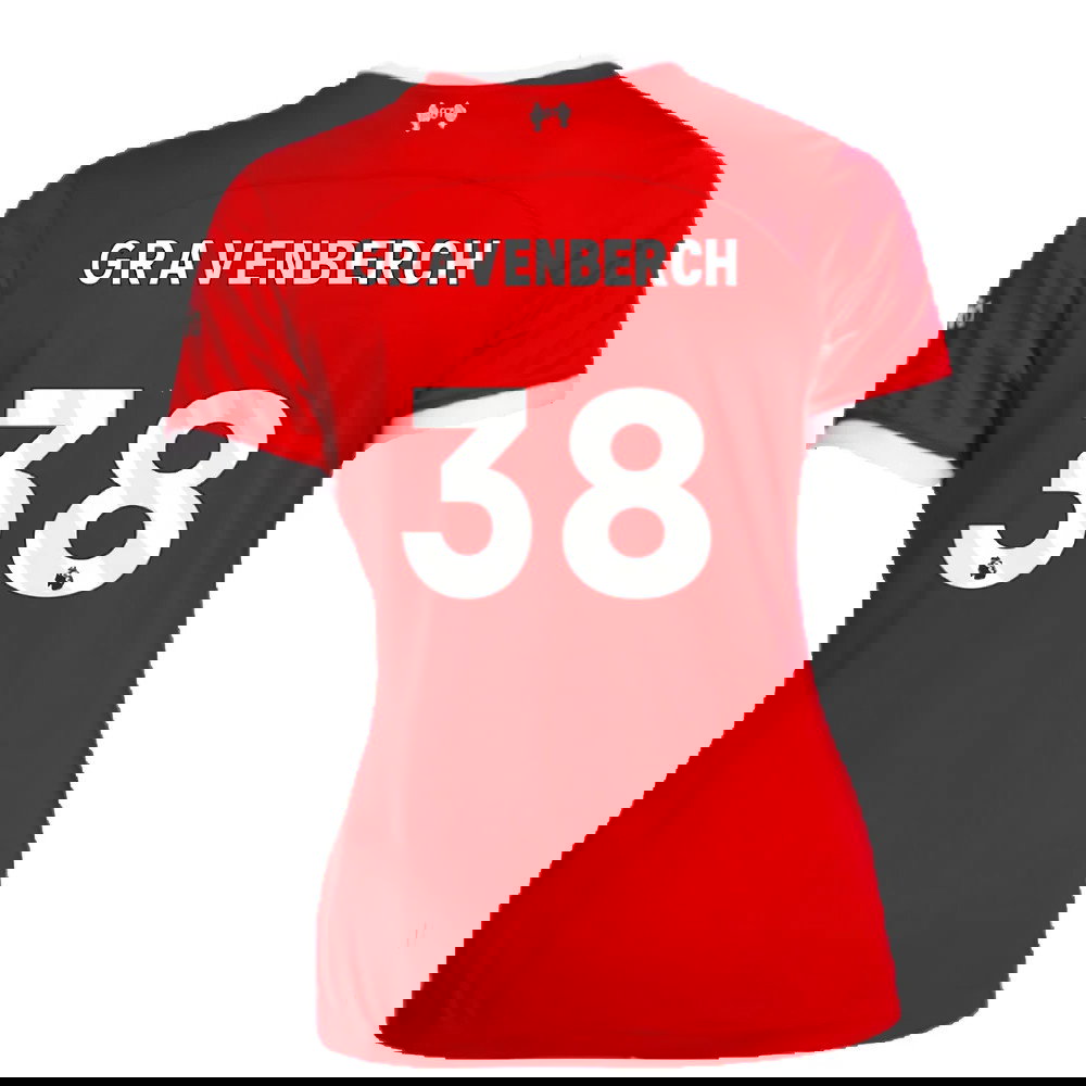 2023-2024 Liverpool Home Shirt (Ladies) (Gravenberch 38)