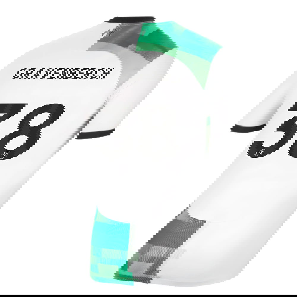 2023-2024 Liverpool Away Shirt (Gravenberch 38)