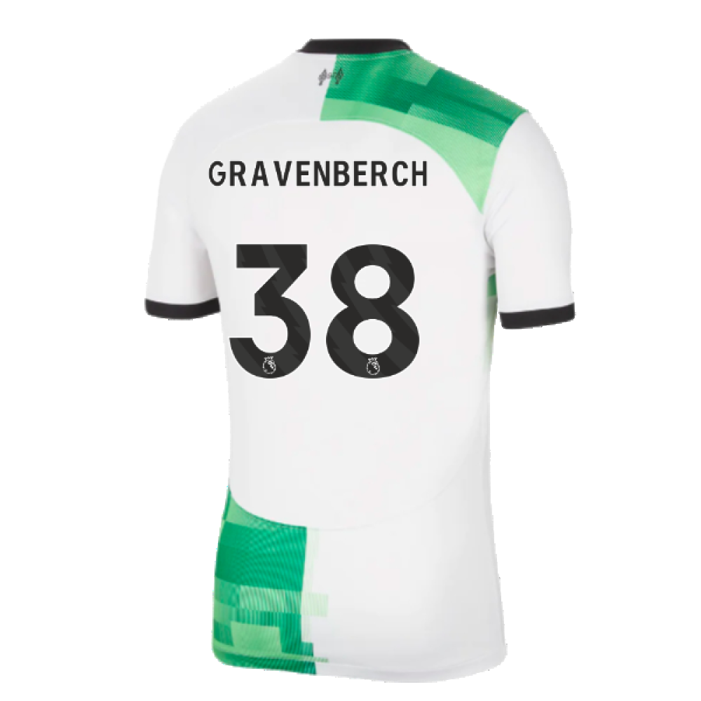 2023-2024 Liverpool Away Shirt (Gravenberch 38)